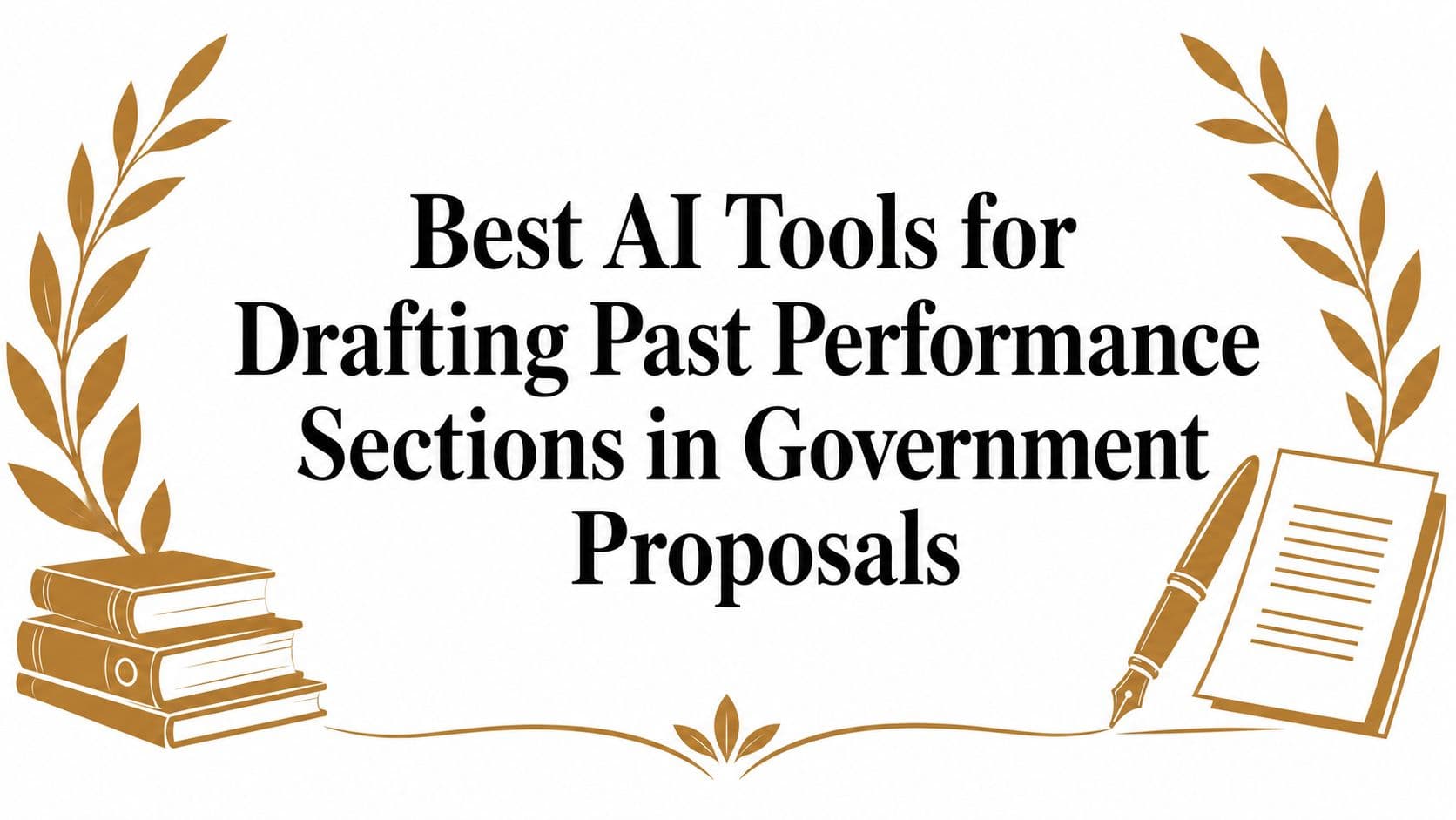 Best AI Tools for Drafting Past Performance Sections in Government Proposals