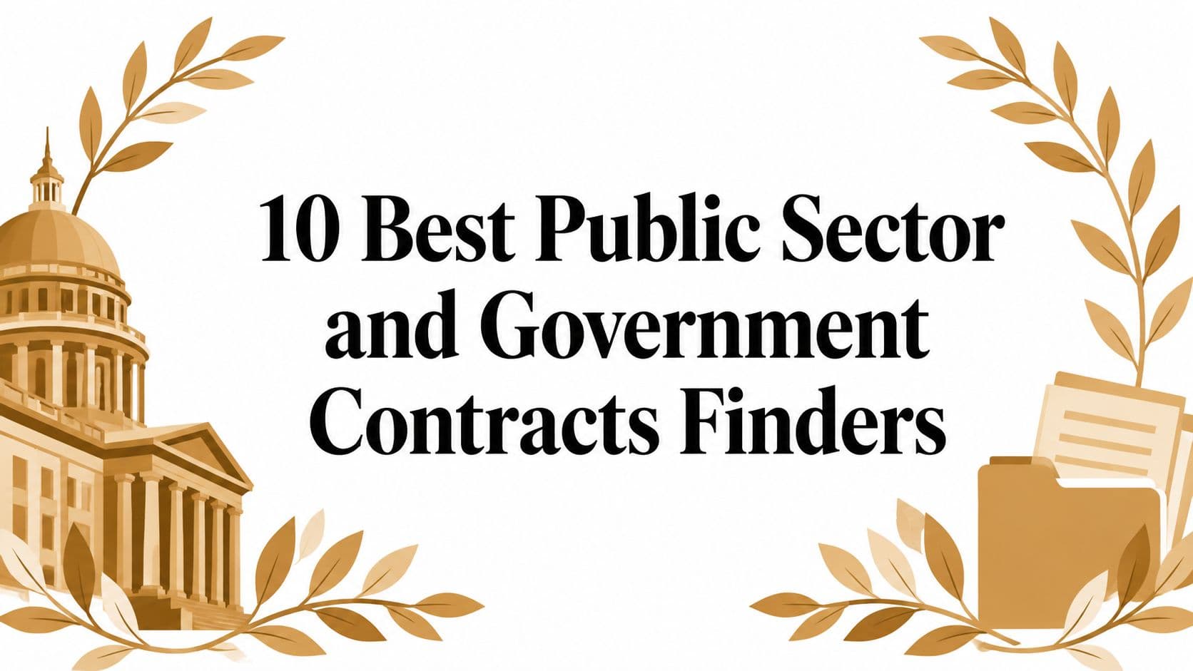 10 Best Public Sector and Government Contracts Finders