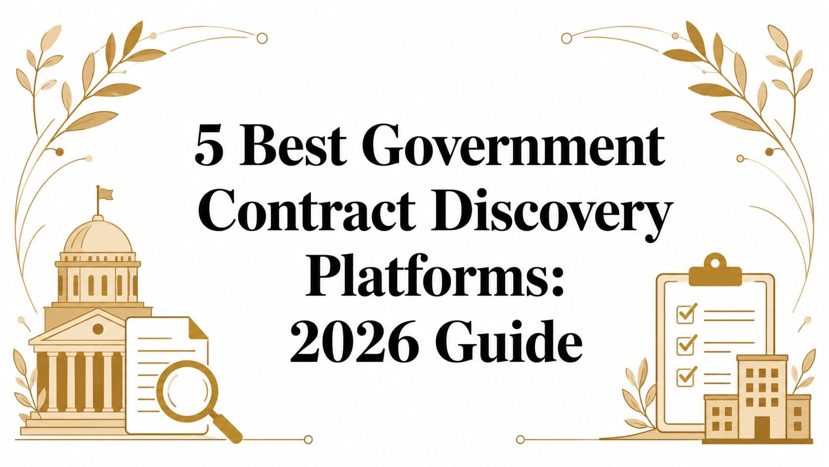 5 Best Government Contract Discovery Platforms: 2026 Guide