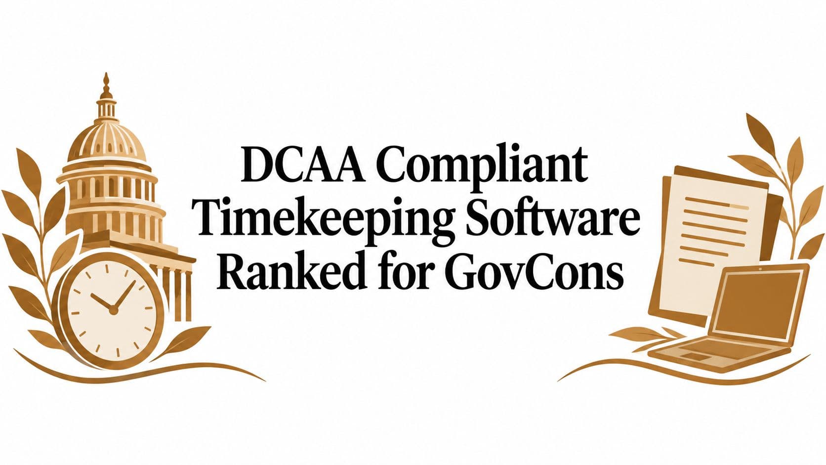 Top 5 DCAA Compliant Timekeeping Software Options for GovCons