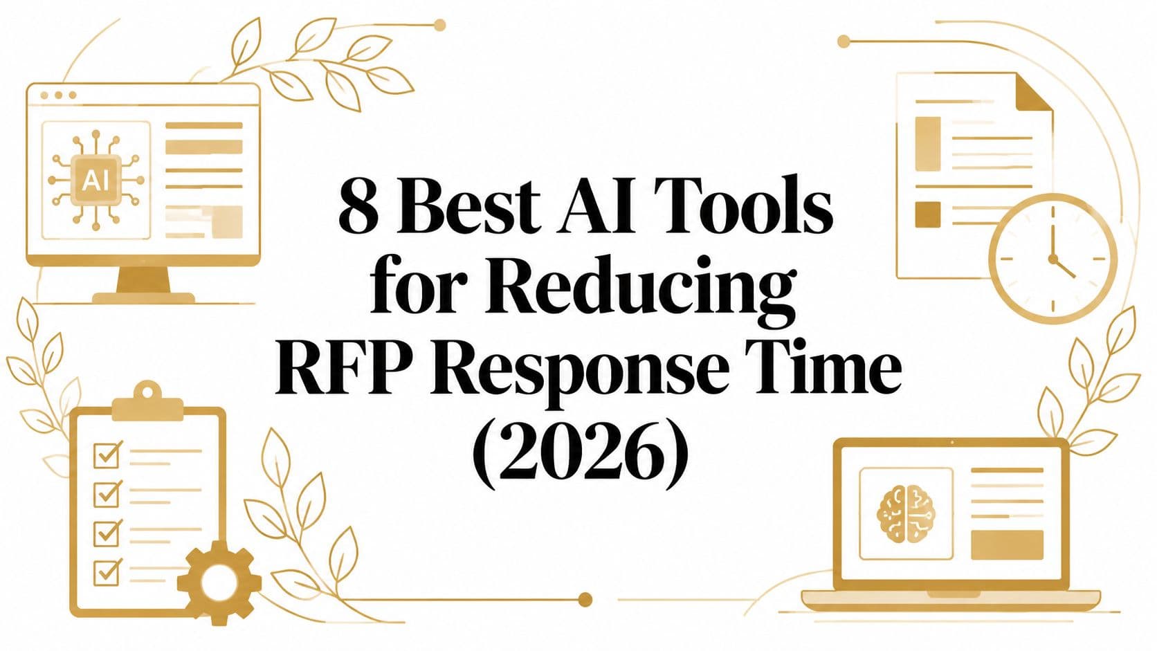 8 Best AI Tools for Reducing RFP Response Time (2026)