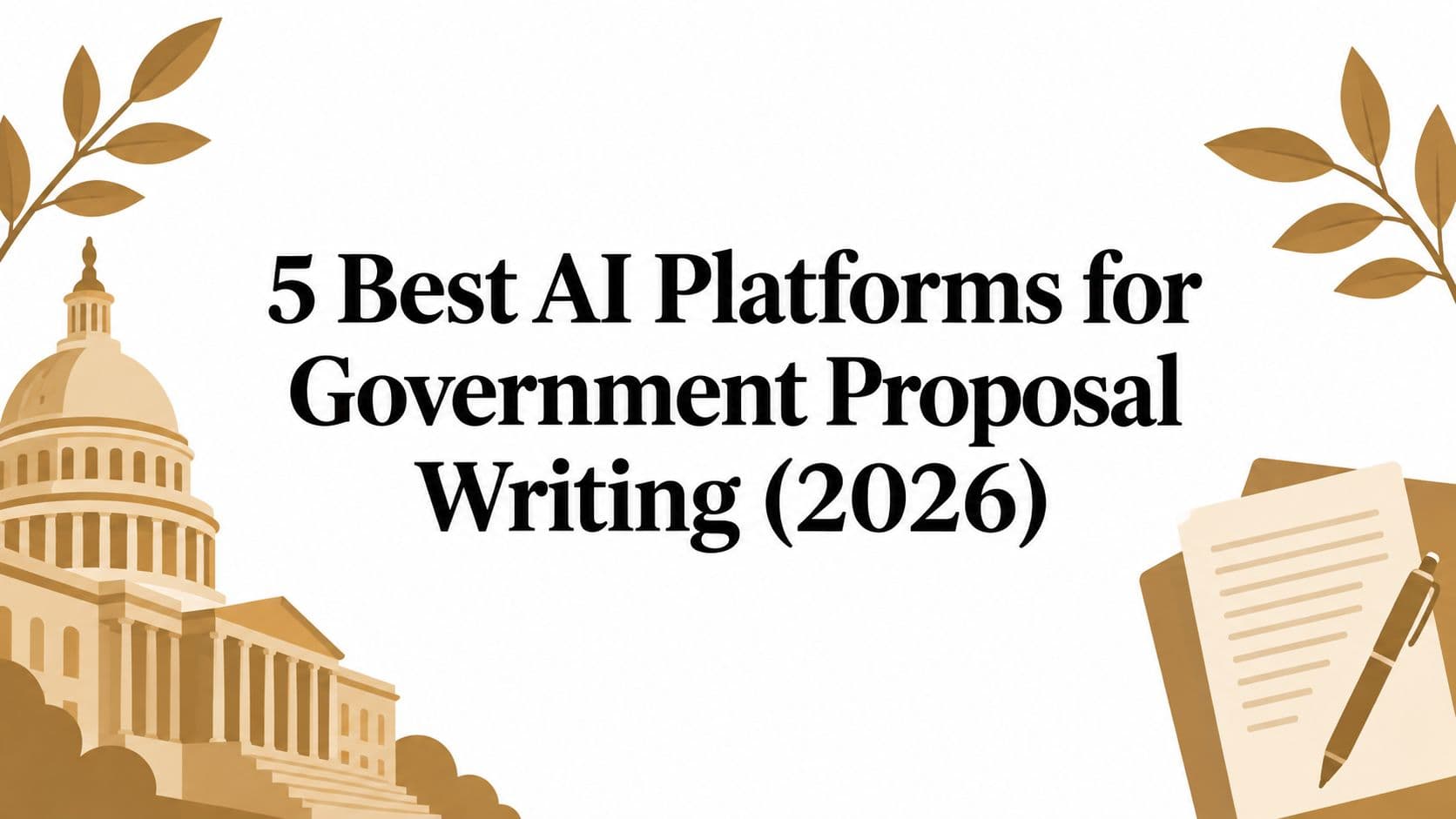 5 Best AI Platforms for Government Proposal Writing (2026)