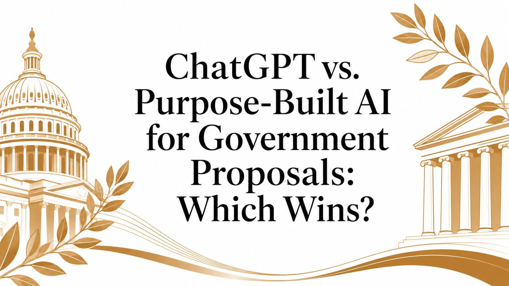 ChatGPT vs. Purpose-Built AI for Government Proposals: Which Wins?
