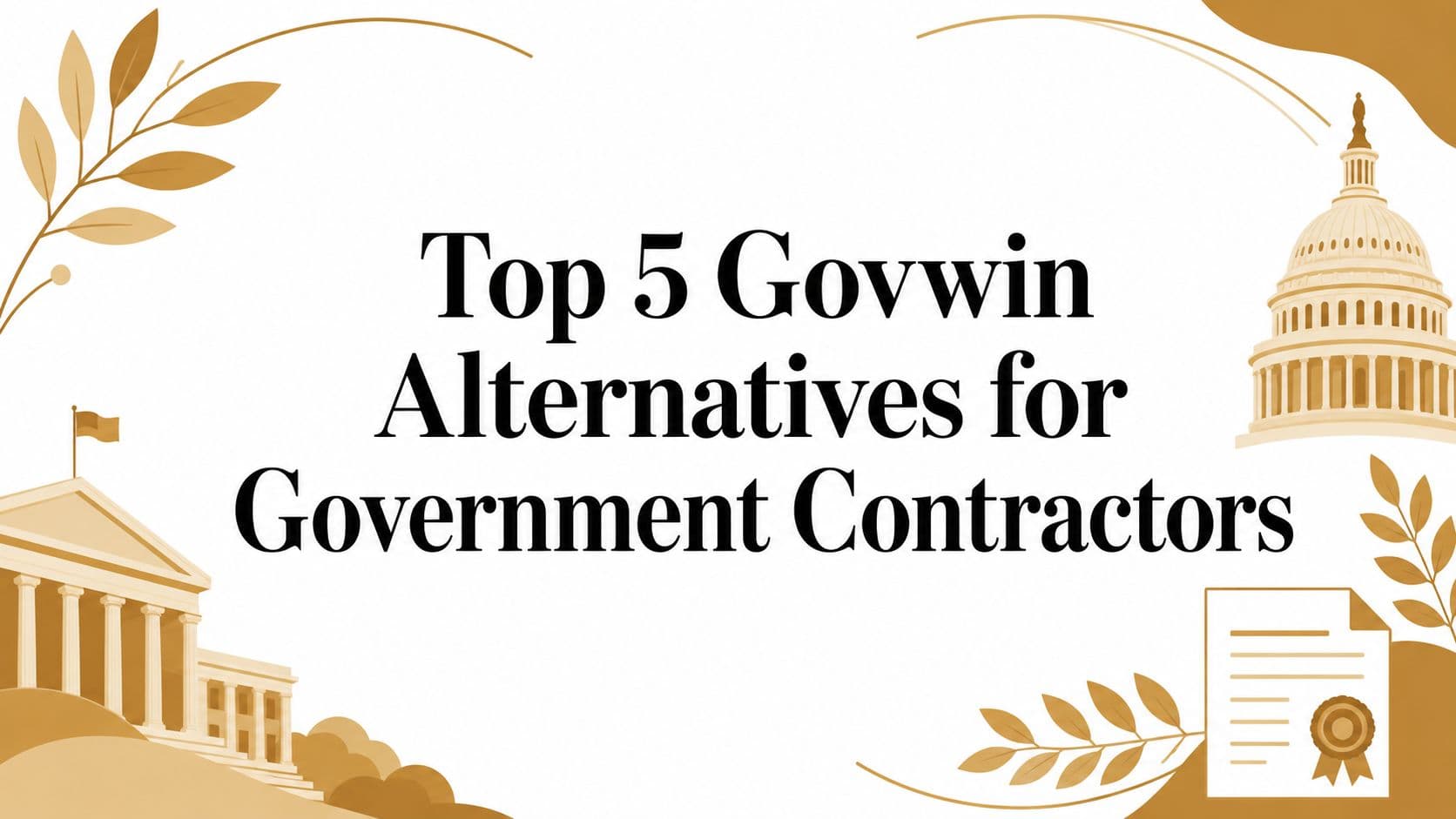 Top 5 Govwin Alternatives for Government Contractors