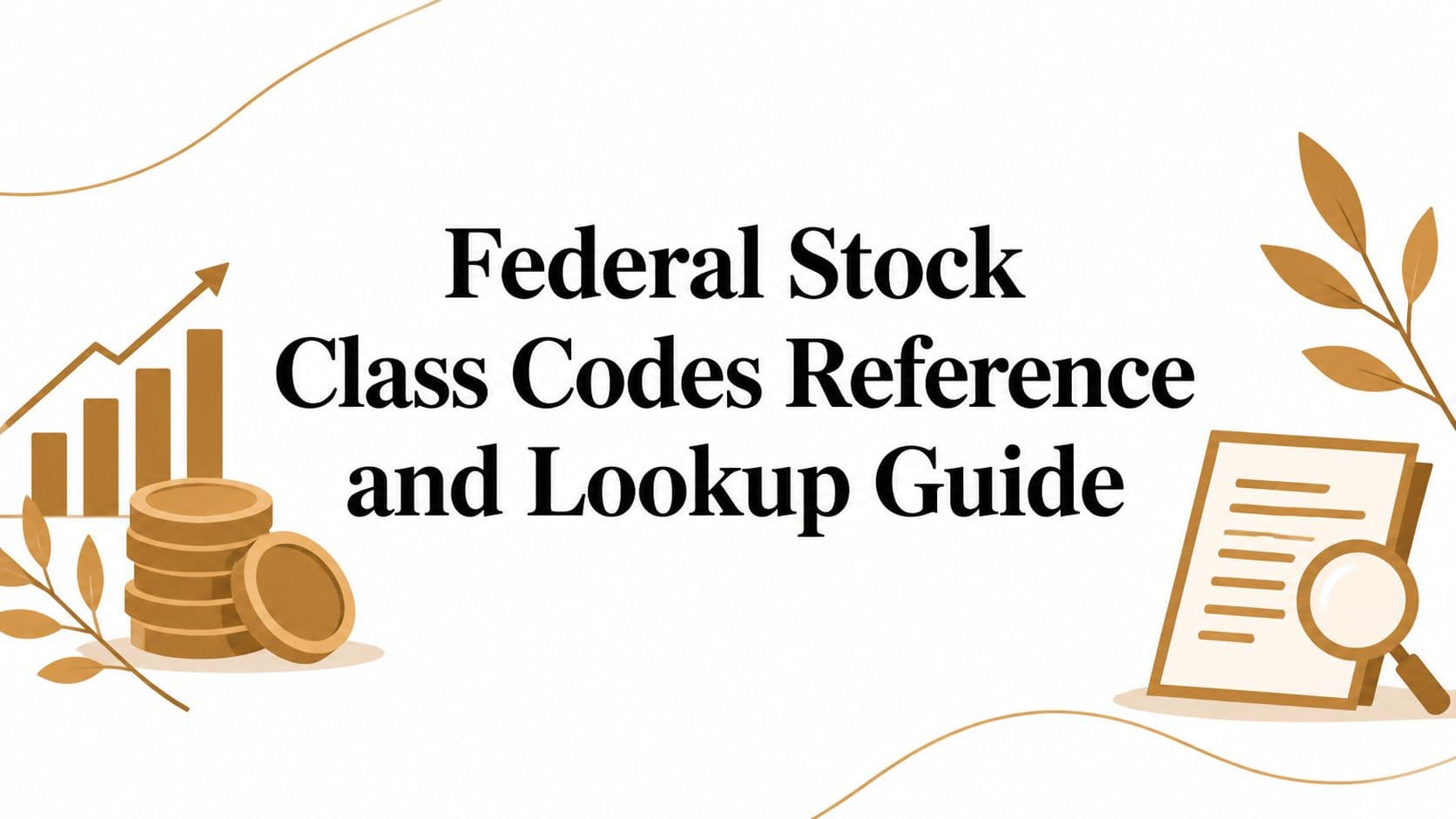 Federal Stock Class Codes Reference and Lookup Guide